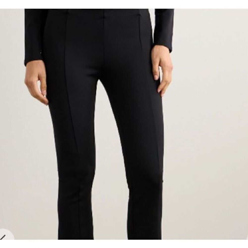 The Row Black Viscose Blend Legging with Piping Down the Leg Women’s Size 0
